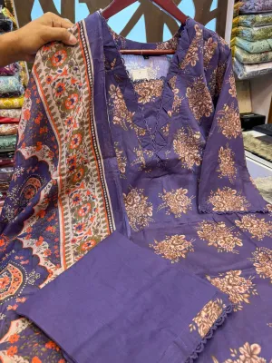 Stitched Swizz Lawn Collection 1.2