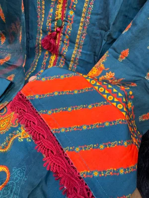 Dubai Cherry Silk 3 Pc Collection