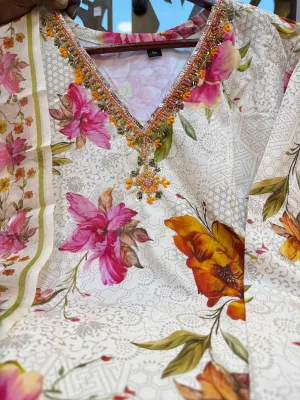Dubai Cherry Silk 3 Pc Collection 2