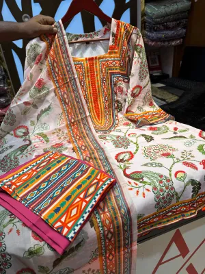 Dubai Cherry Silk 3 Pc Collection 3