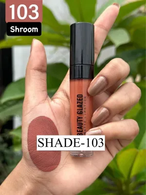 BEAUTY GLAZED MATTE LIPSTICK-103-SHROOM