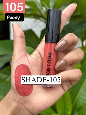 BEAUTY GLAZED MATTE LIPSTICK-105-PEONY