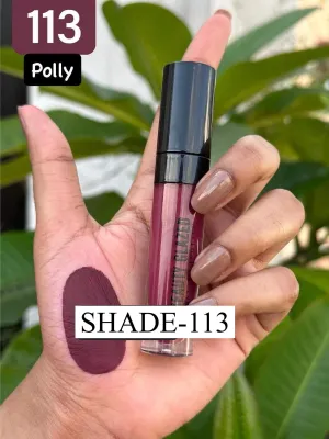 BEAUTY GLAZED MATTE LIPSTICK-113-POLLY