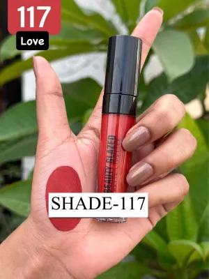 BEAUTY GLAZED MATTE LIPSTICK-117-LOVE