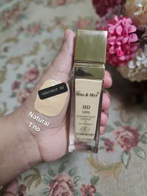 MISS & MRS HD FOUNDATION# SHADE -01-NATURAL