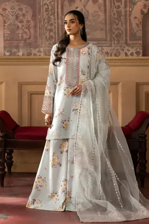 Pakistani Esra Luxury Lawn Silk Stitched 3Pcs