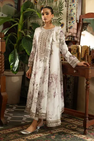 Pakistani Esra Luxury Lawn Silk Stitched 3Pcs  