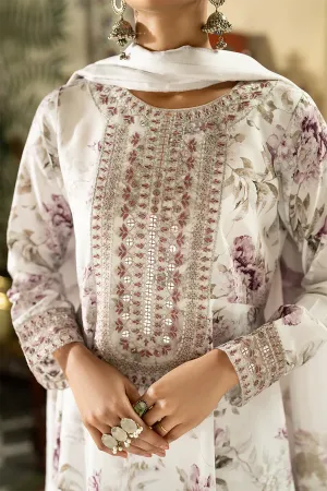 Pakistani Esra Luxury Lawn Silk Stitched 3Pcs  