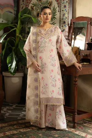 Pakistani Esra Luxury Lawn Silk Stitched  3Pcs 