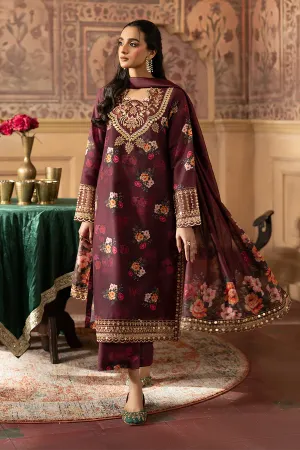 Pakistani Esra Luxury Lawn Silk Stitched 3Pcs 