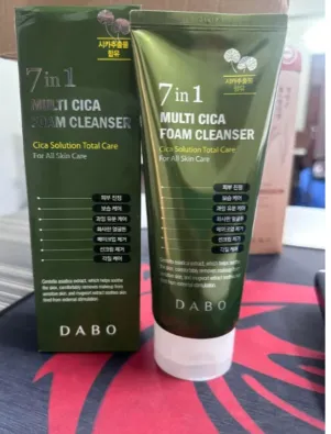 DABO 7 in 1 Multi Cica Foam Cleanser For All Skin Care 180ml