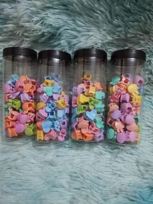 50 Pcs Baby Hair  Clip with Box