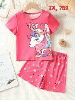 Girls Cute T-shirt Set
