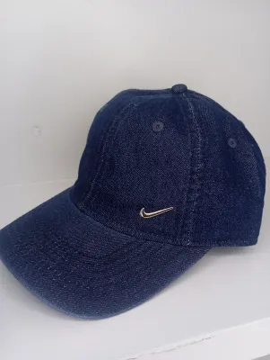 Men's N i k e Denim Cap (S-1)-Navy 