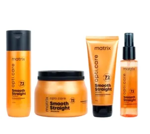 Matrix Smooth Straight Shea Butter Professional Shampoo 200ml & Hair Mask 490g & Conditioner 98g & Split End Serum 100ml Combo