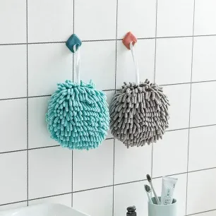 Hanging Bathroom Kitchen Hand Towel Ball 