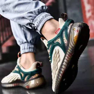 BREATHABLE MESH CASUAL RUNNING  SHOES 9540kh