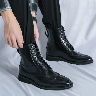 Char Coil Martin Boots