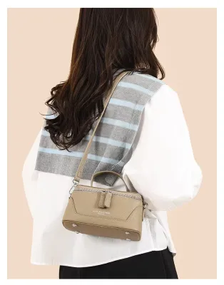 PU Leather Small Square Bags