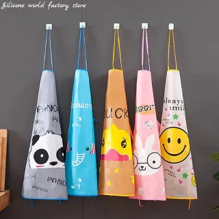 Cartoon Waterproof Kitchen Bib Aprons