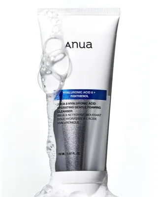 ANUA 8 HYALURONIC ACID HYDRATING GENTLE FOAMING CLEANSER 150ml	