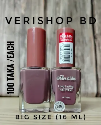  MISS & MRS NAIL POLISH (BIG SIZE)- SHADE -99 (16 ML)