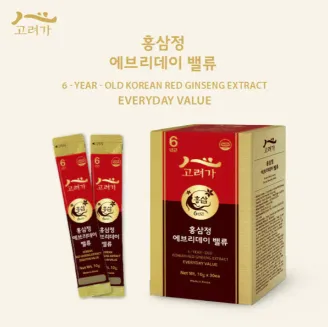 Korean Red Ginseng extract Everyday Value (10g x30 sticks)