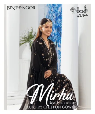 NOORi MiRHA LUXURY CHIFFON GOWN 2024 _4121