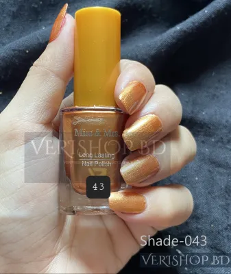  MISS & MRS NAIL POLISH (BIG SIZE)- SHADE -43