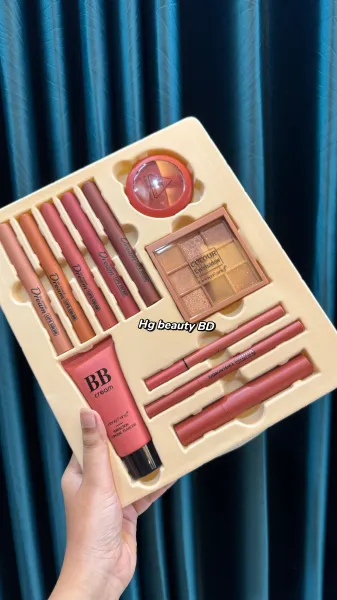 Heng Fang Makeup Combo Set - Heart Gift Box