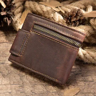 European Multifunctional Genuine Leather Wallet