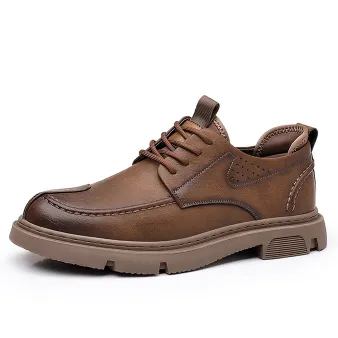 SOFT MARTIN  LEATHER MEN'S CASUAL  SHOES GB-2371