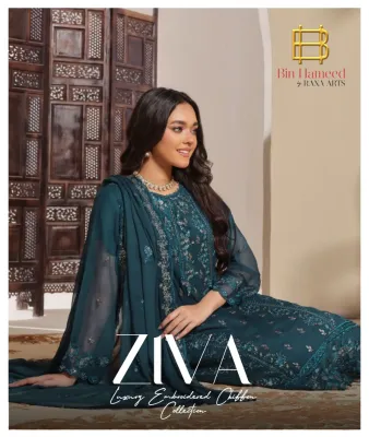 ZIVA Chiffon Luxury Embroidered Collection