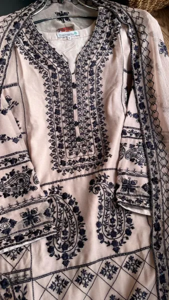Pakistani Original Schick Chiffon Stitched 2 Pcs _ Museum 