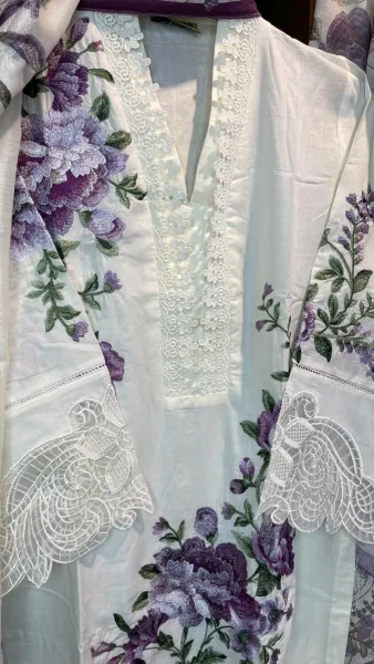 Pakistani Sahiba's By Mirza Luxury Lawn Stitched 3Pcs