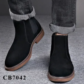 Pointy Toe Chelsea English Style Boots