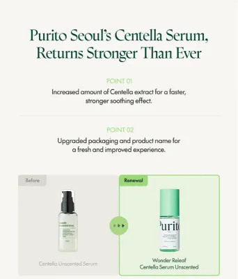 Purito SEOUL Wonder Releaf Centella Serum Unscented 60ml	