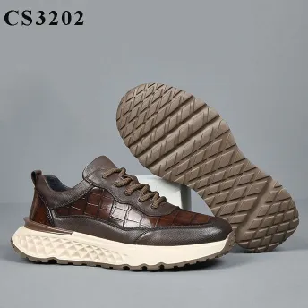 European style Genuine Leather Casual shoes