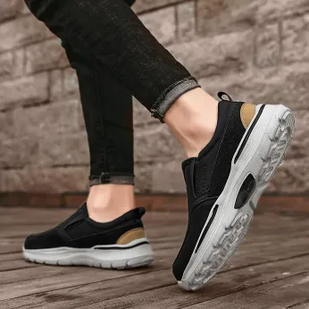 Leather Classic Walking Loafers Shoes