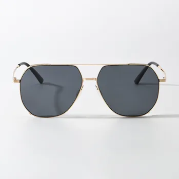 DOUBLE BEAM METAL POLARIZED SUNGLASSES GB-8706