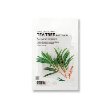 Tenzero Solution Clearing Tea Tree Sheet Mask 25ml	