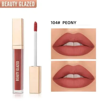 BEAUTY GLAZED TRUE MATTE LIPSTICK(104-Peony)