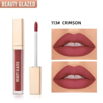 BEAUTY GLAZED TRUE MATTE LIPSTICK(113-Crimson)