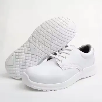 CASUAL ANTI-SLIP STEEL TOE WHITE BOOTS