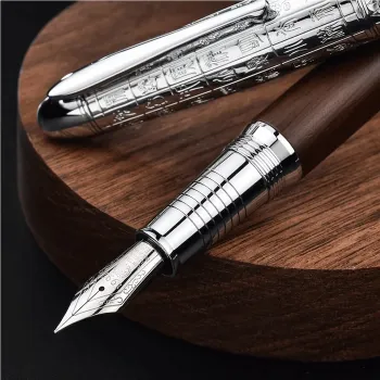 HONGDIAN 6016 Fountain Pen – Brown