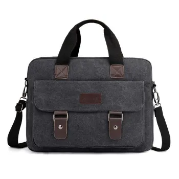 Retro Style Canvas Shoulder Bag