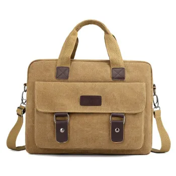 Retro Style Canvas Shoulder Bag