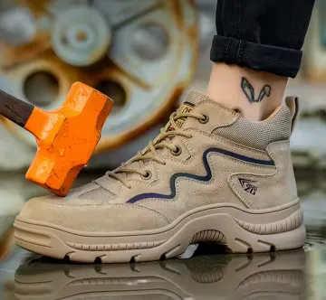 NEW STEEL TOE FASHIONABLE SHOES 
