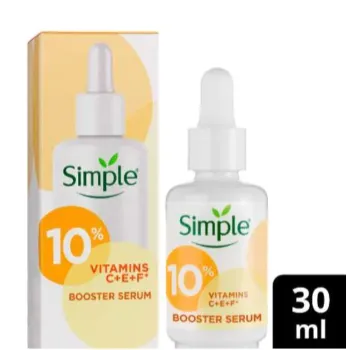 Simple Booster Serum 10% Vitamin C+E+F 30ml