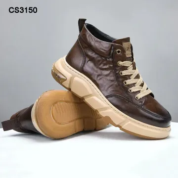Top Layer Cowhide European Casual Shoes